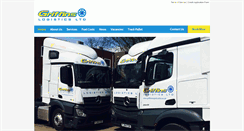 Desktop Screenshot of griffinslogistics.co.uk